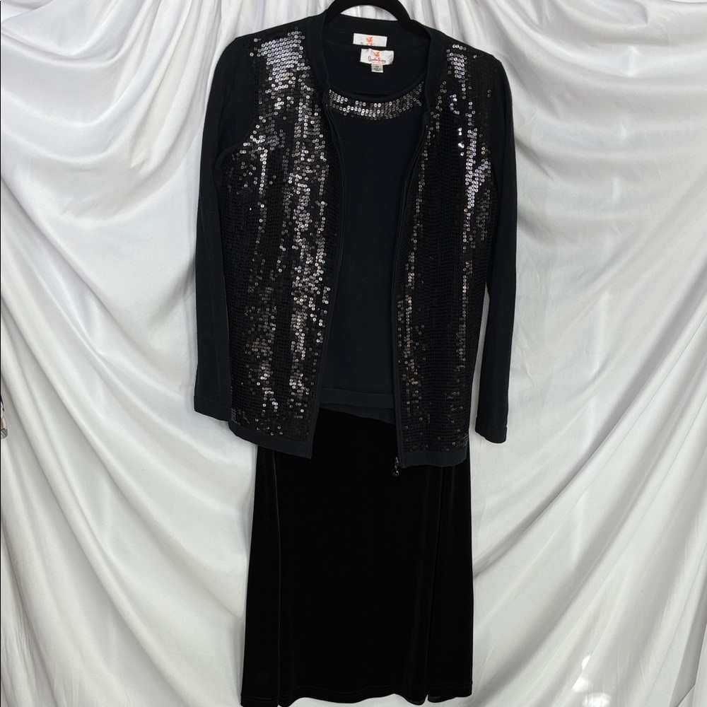 Quacker Factory Cardigan & Top